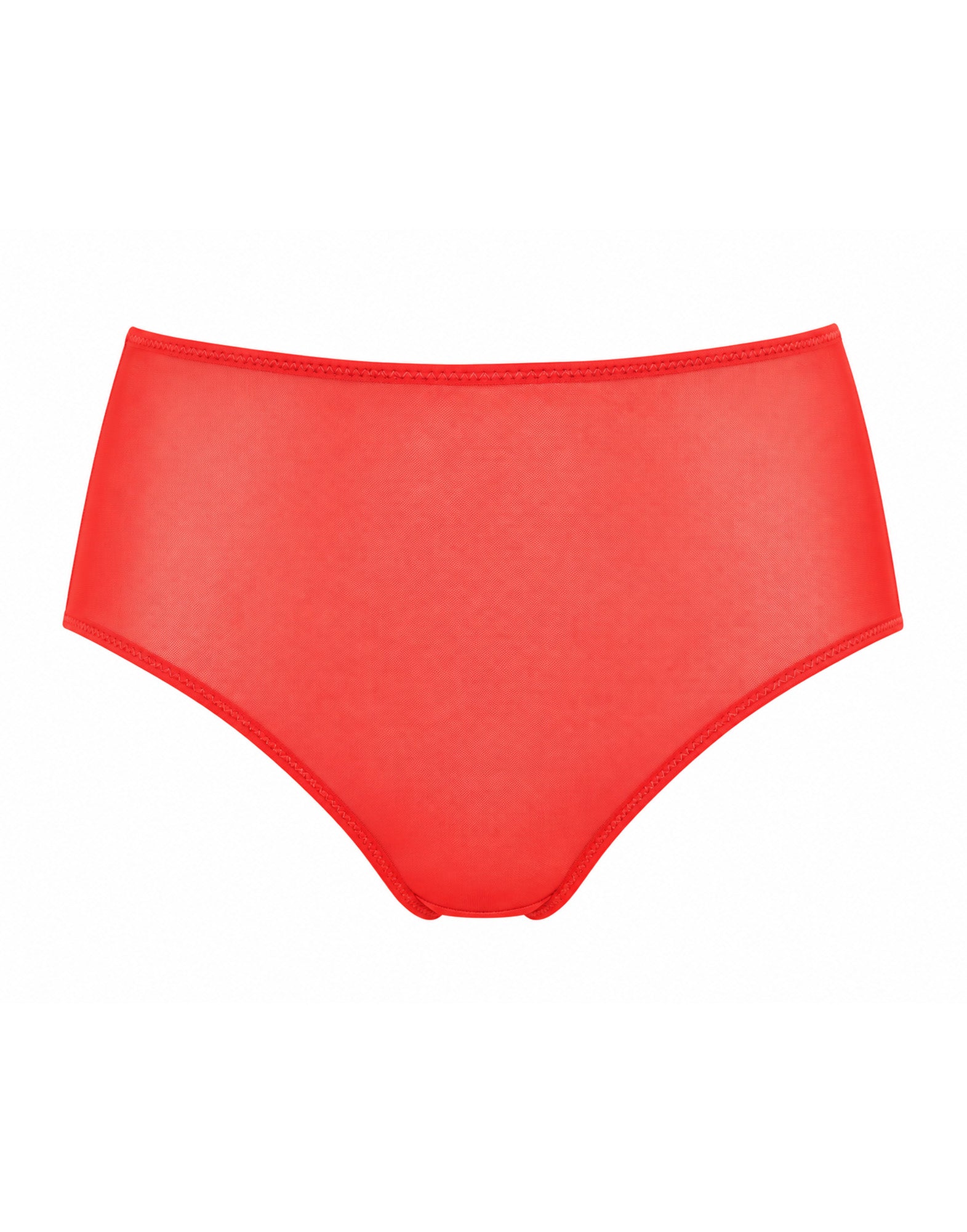 DOUUOD Slip a Culotte in Tulle Elasticizzato Corallo