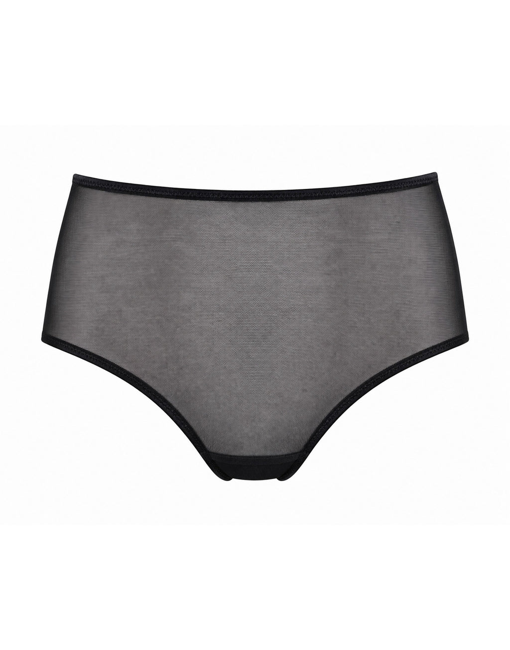 DOUUOD Slip a Culotte in Tulle Elasticizzato Nero