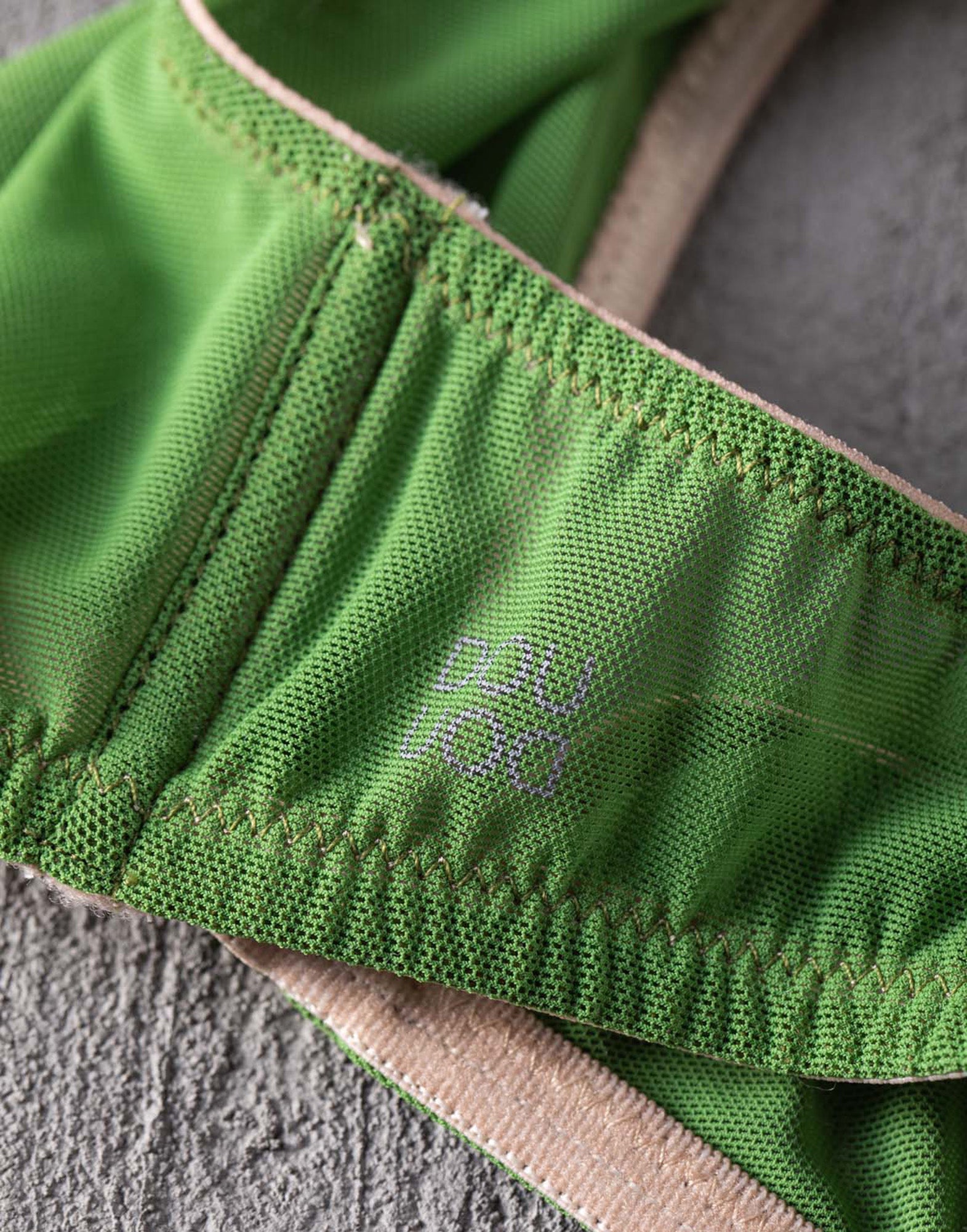 DOUUOD Reggiseno a Triangolo in Tulle Elasticizzato Verde