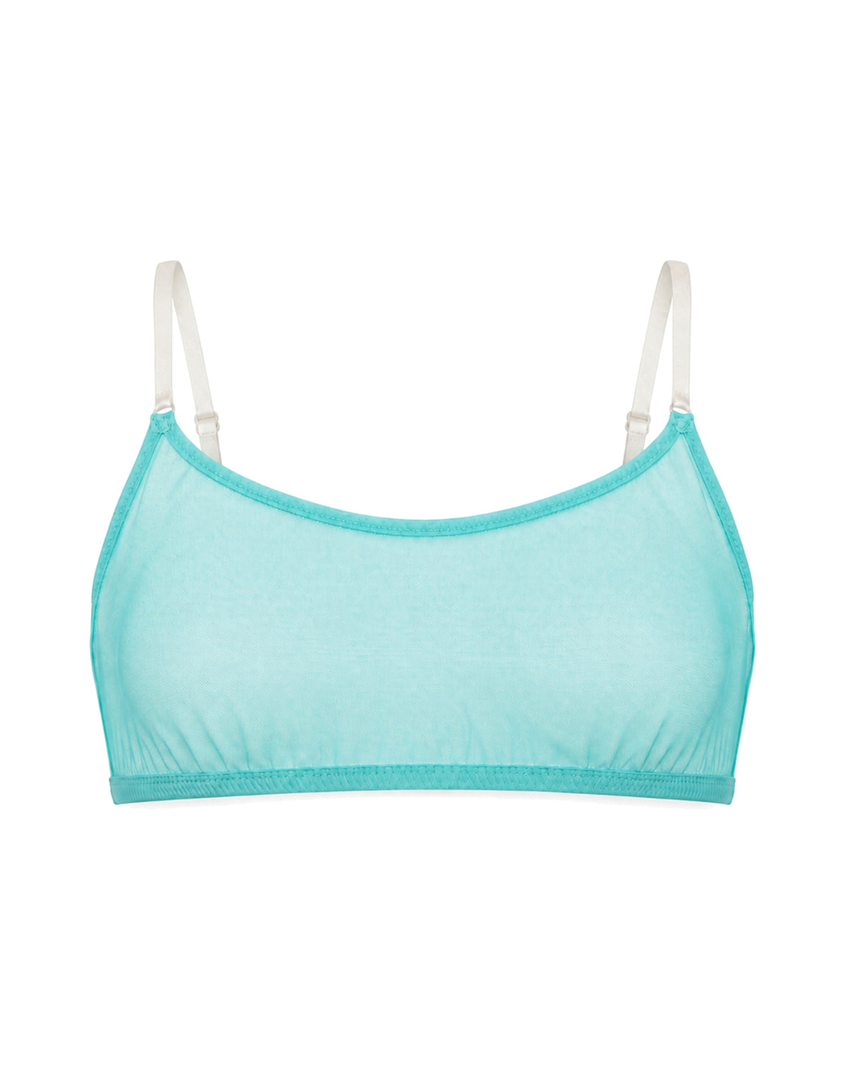 DOUUOD Reggiseno a Fascia in Tulle Tiffany