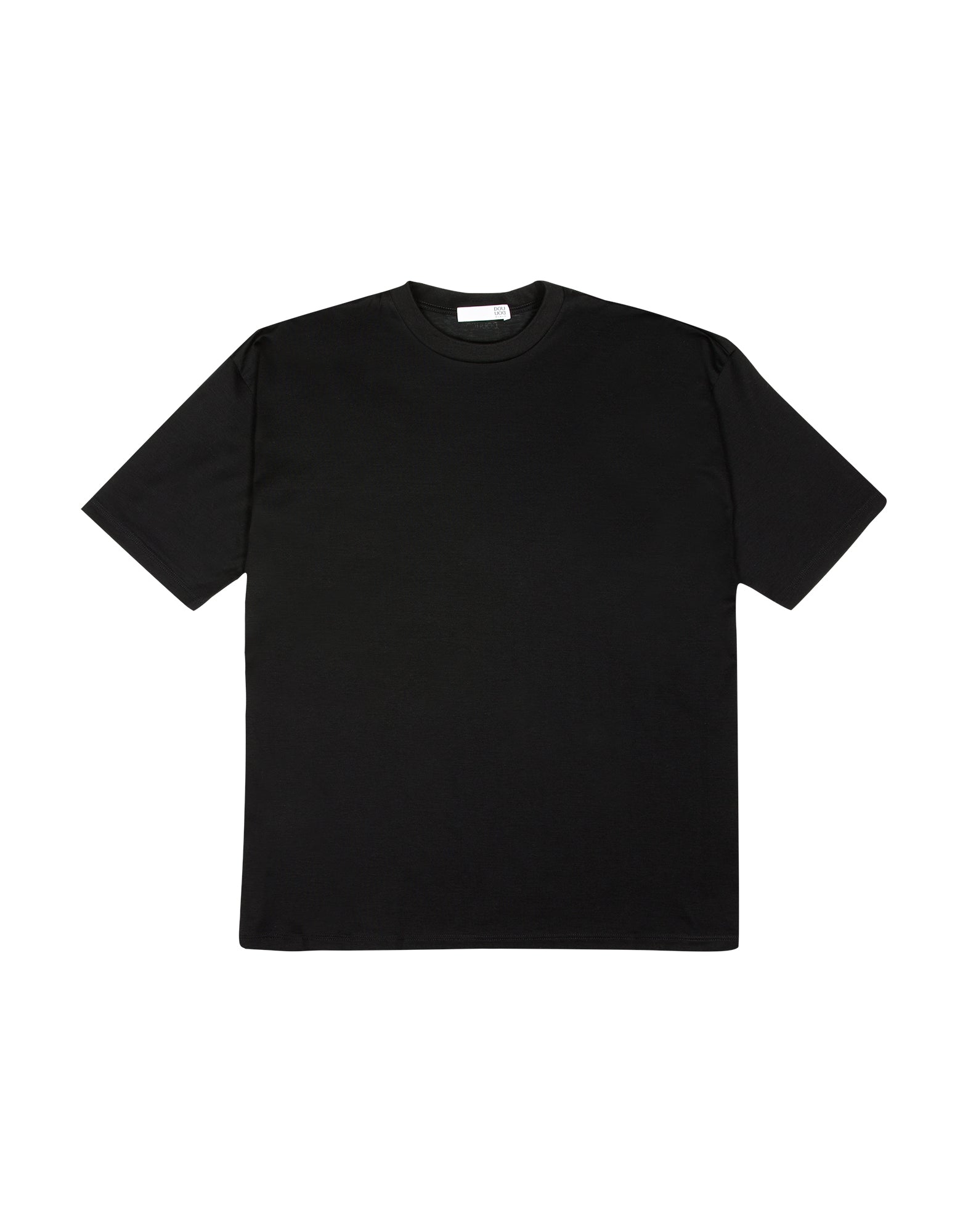 DOUUOD T-shirt Tinta Unita Manica Corta