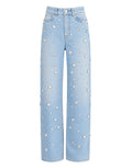 VIVETTA Jeans Cargo con Pietre