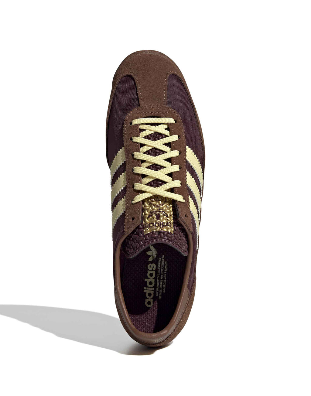 ADIDAS Sneakers SL 72 OG Maroon/Almost Yellow/Preloved Brown