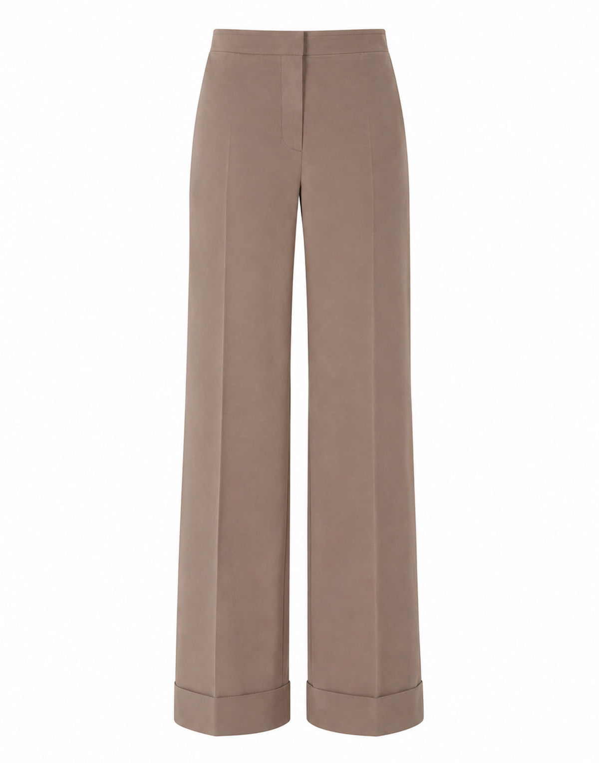 ALBERTA FERRETTI Pantalone in Cotone Utility Marrone