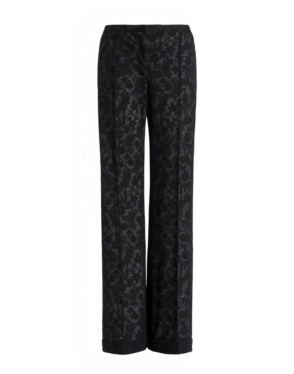 ALBERTA FERRETTI Pantaloni in Pizzo di Lana Neri
