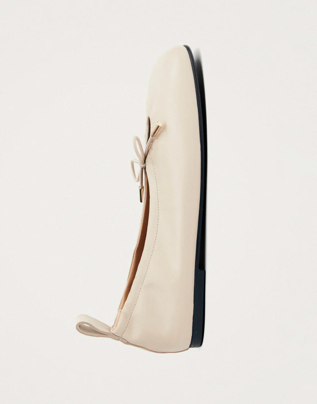 ALOHAS Ballerine Rosalind in Pelle Color Crema