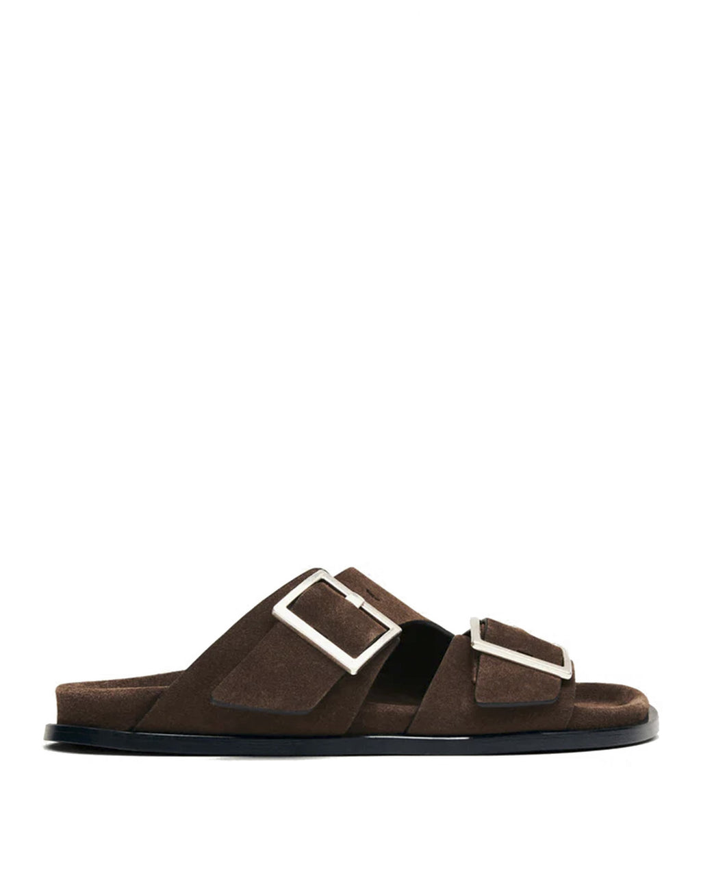 ALOHAS Sandali Alba in Pelle Scamosciata Marrone