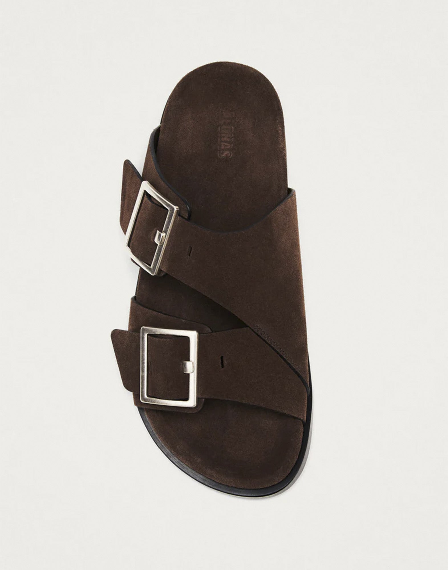 ALOHAS Sandali Alba in Pelle Scamosciata Marrone