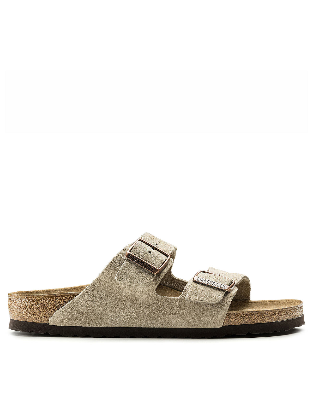 BIRKENSTOCK Arizona Taupe donna – Sandali in Pelle Scamosciata