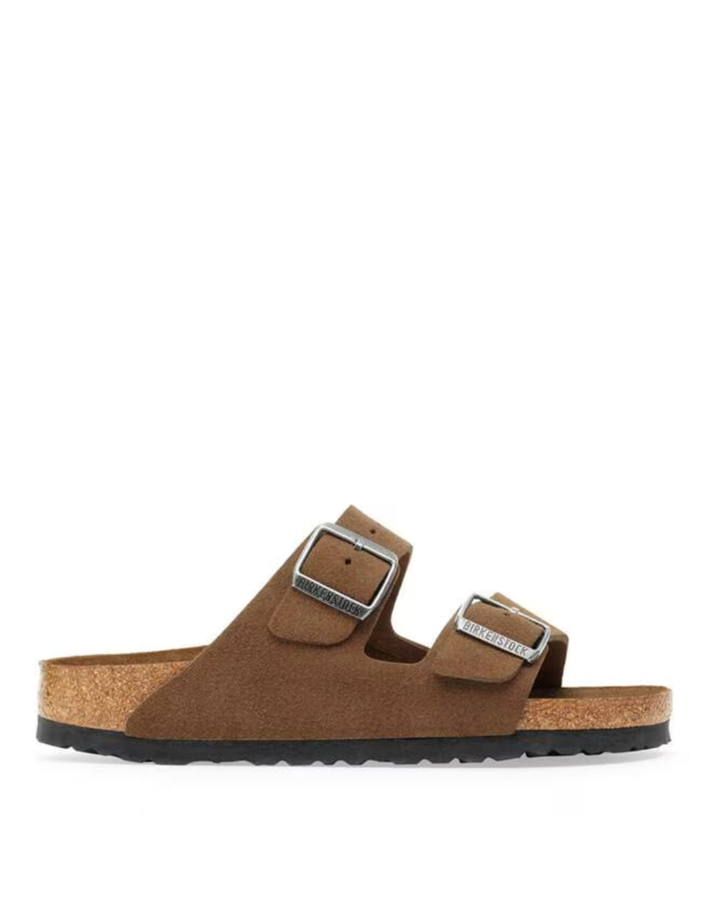 BIRKENSTOCK Arizona SFB in Pelle Scamosciata Dark Tea