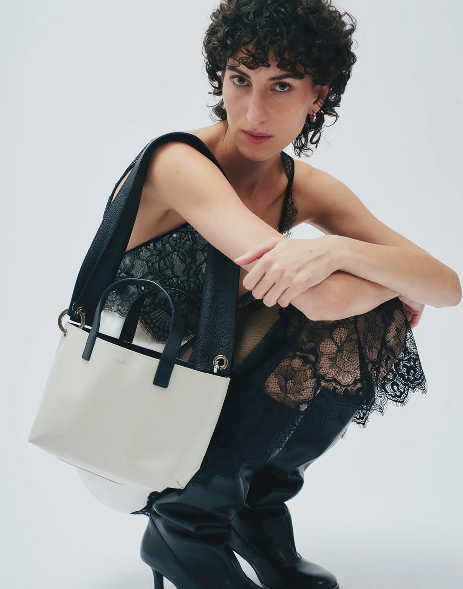 CAHU Borsa Le Pratique XS Light Grey