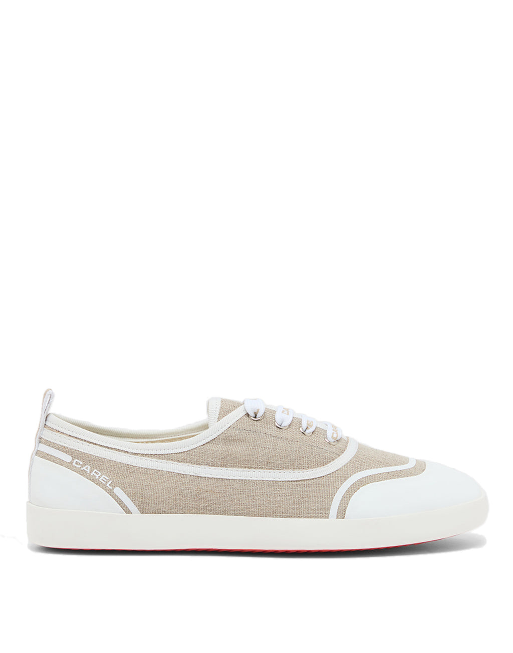 CAREL Sol Sneakers in Canvas Riciclato Beige