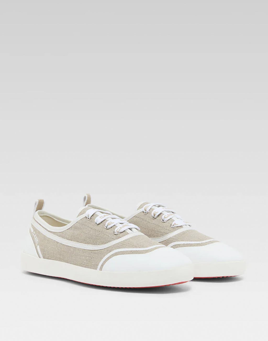 CAREL Sol Sneakers in Canvas Riciclato Beige