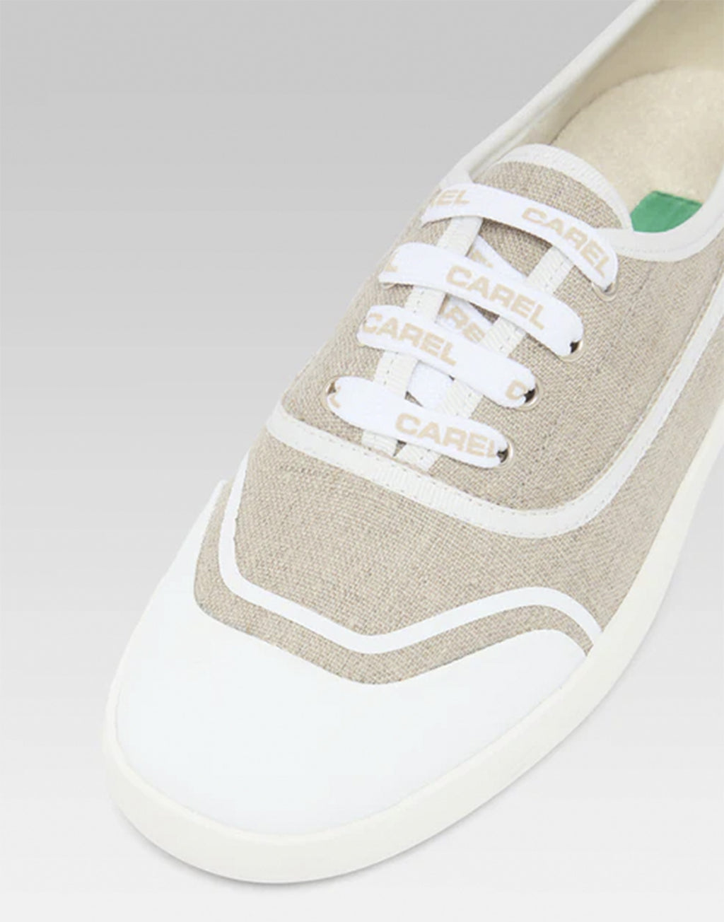 CAREL Sol Sneakers in Canvas Riciclato Beige