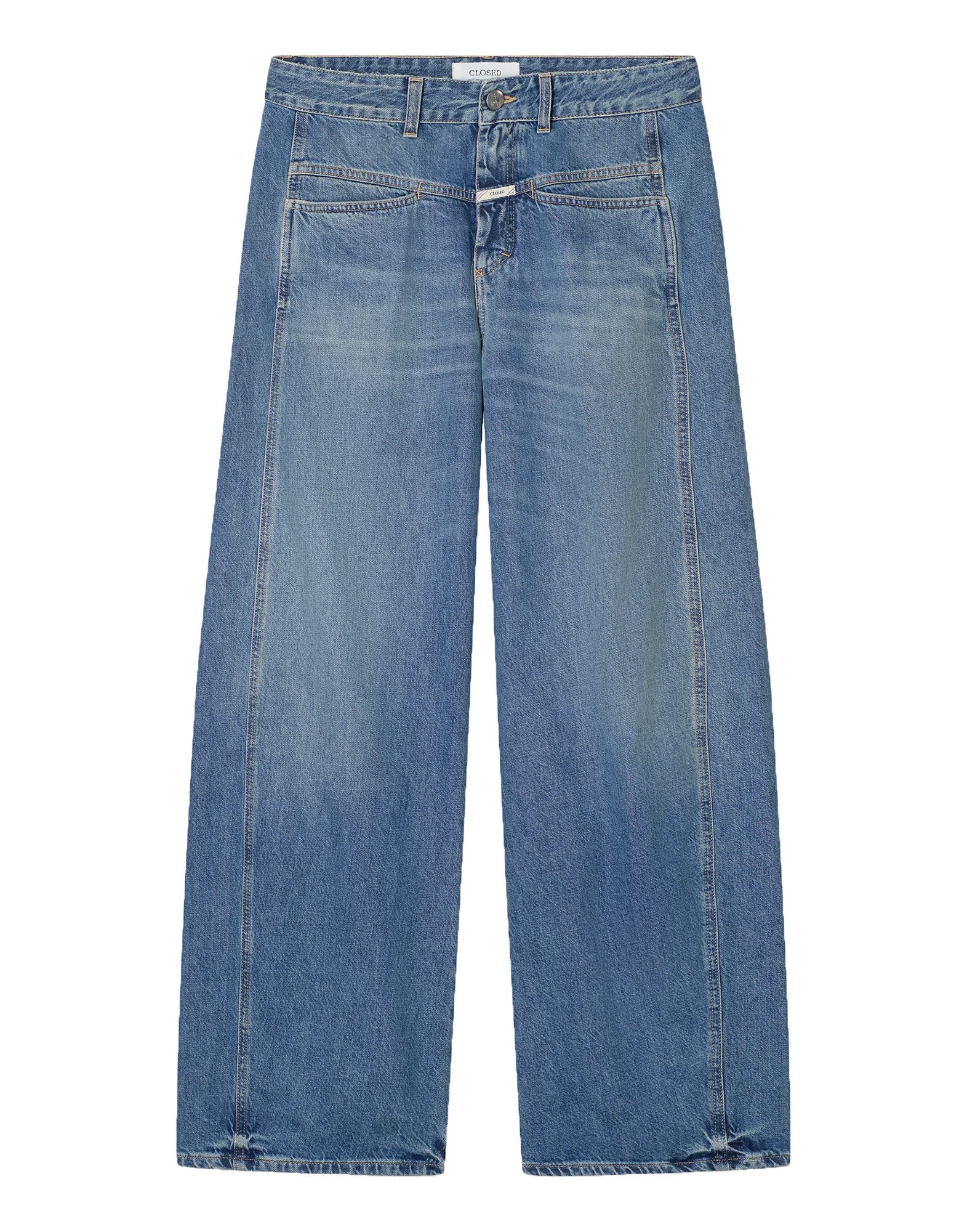 CLOSED Jeans Tori-X Taglio a Botte in Denim Salt & Pepper