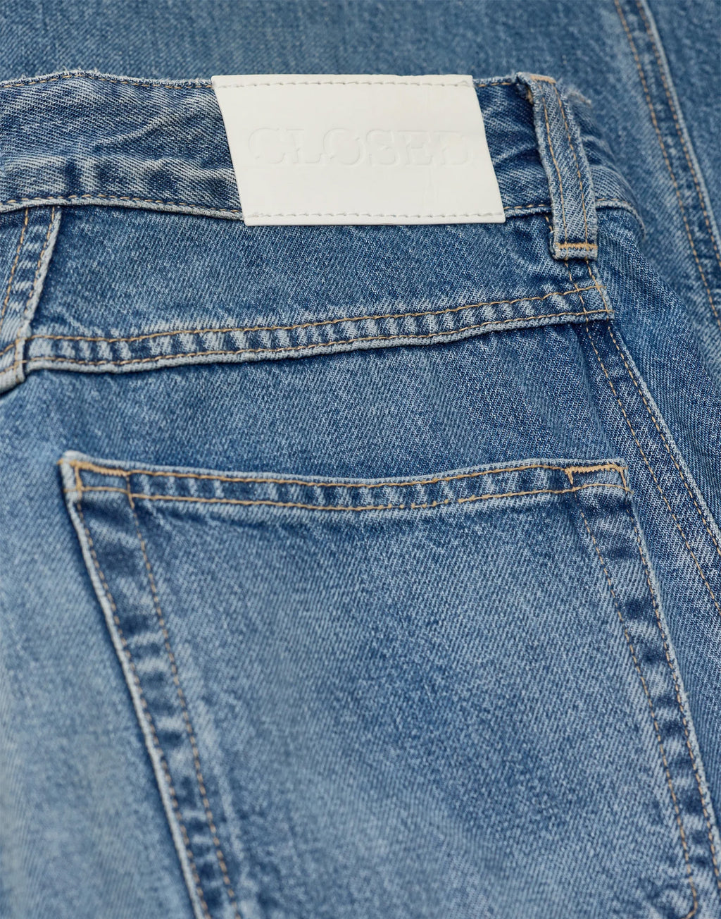 CLOSED Jeans Tori-X Taglio a Botte in Denim Salt & Pepper