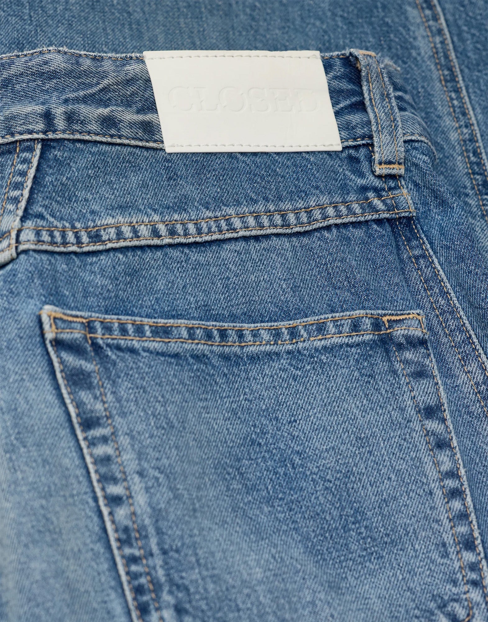 CLOSED Jeans Tori-X Taglio a Botte in Denim Salt & Pepper