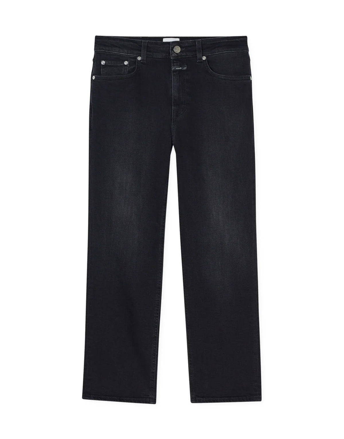 CLOSED Milo Jeans Straight Fit in Denim Nero Stretch