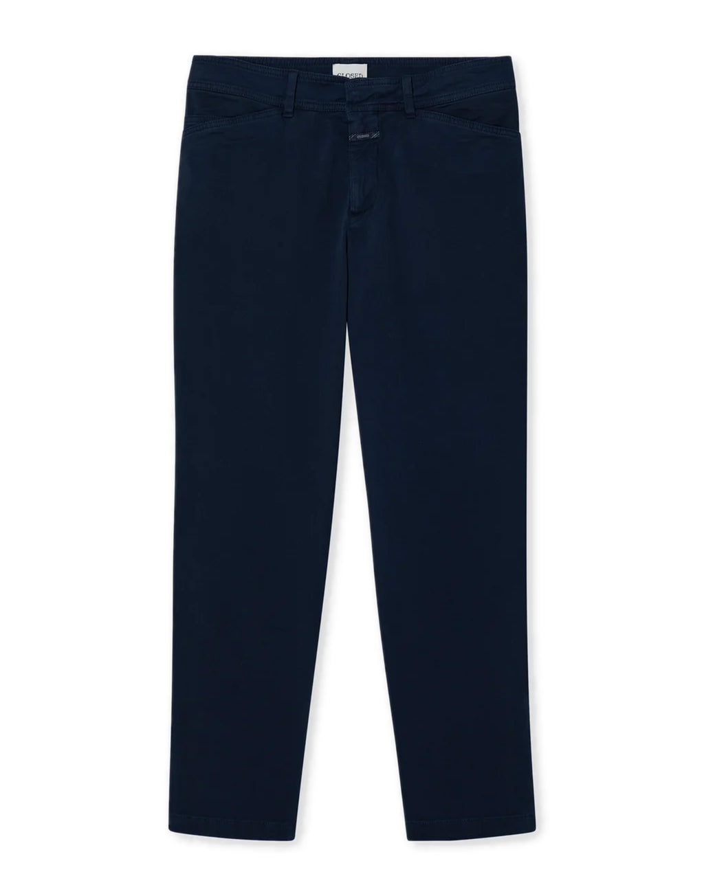 CLOSED Pantaloni Slim Sylva in Twill di Cotone Biologico Dark Night