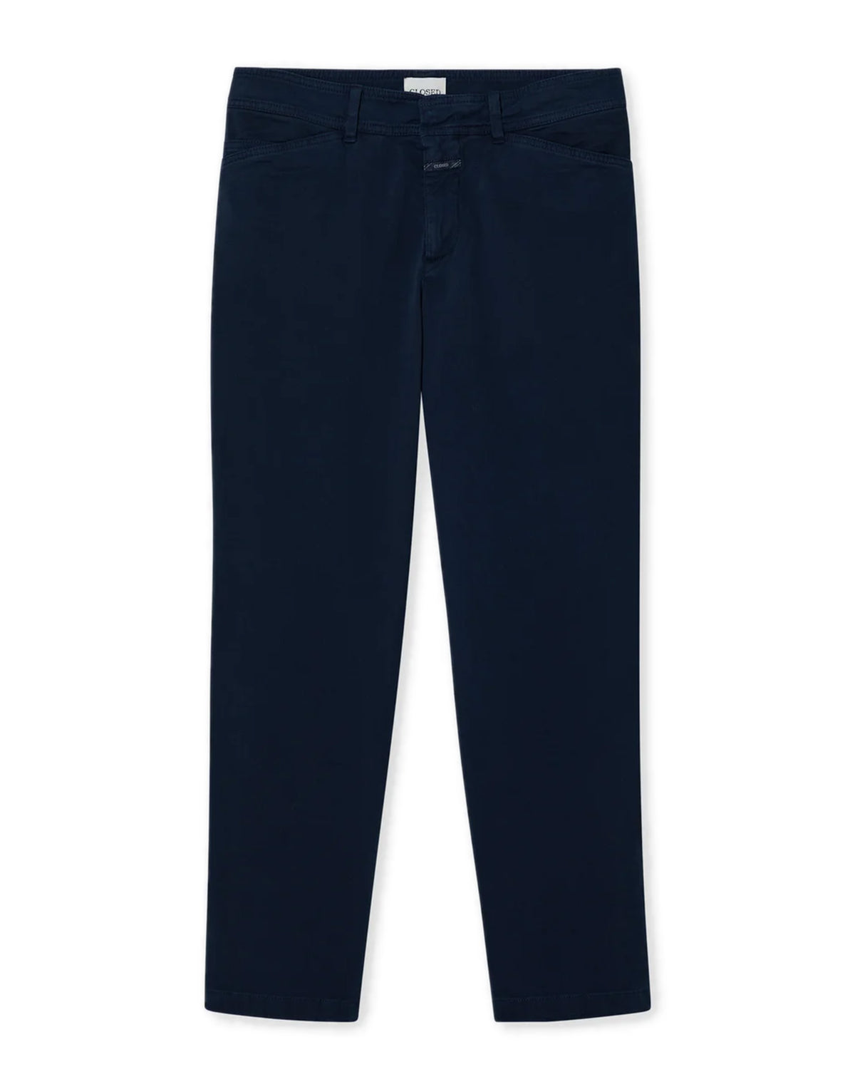 CLOSED Pantaloni Slim Sylva in Twill di Cotone Biologico Dark Night