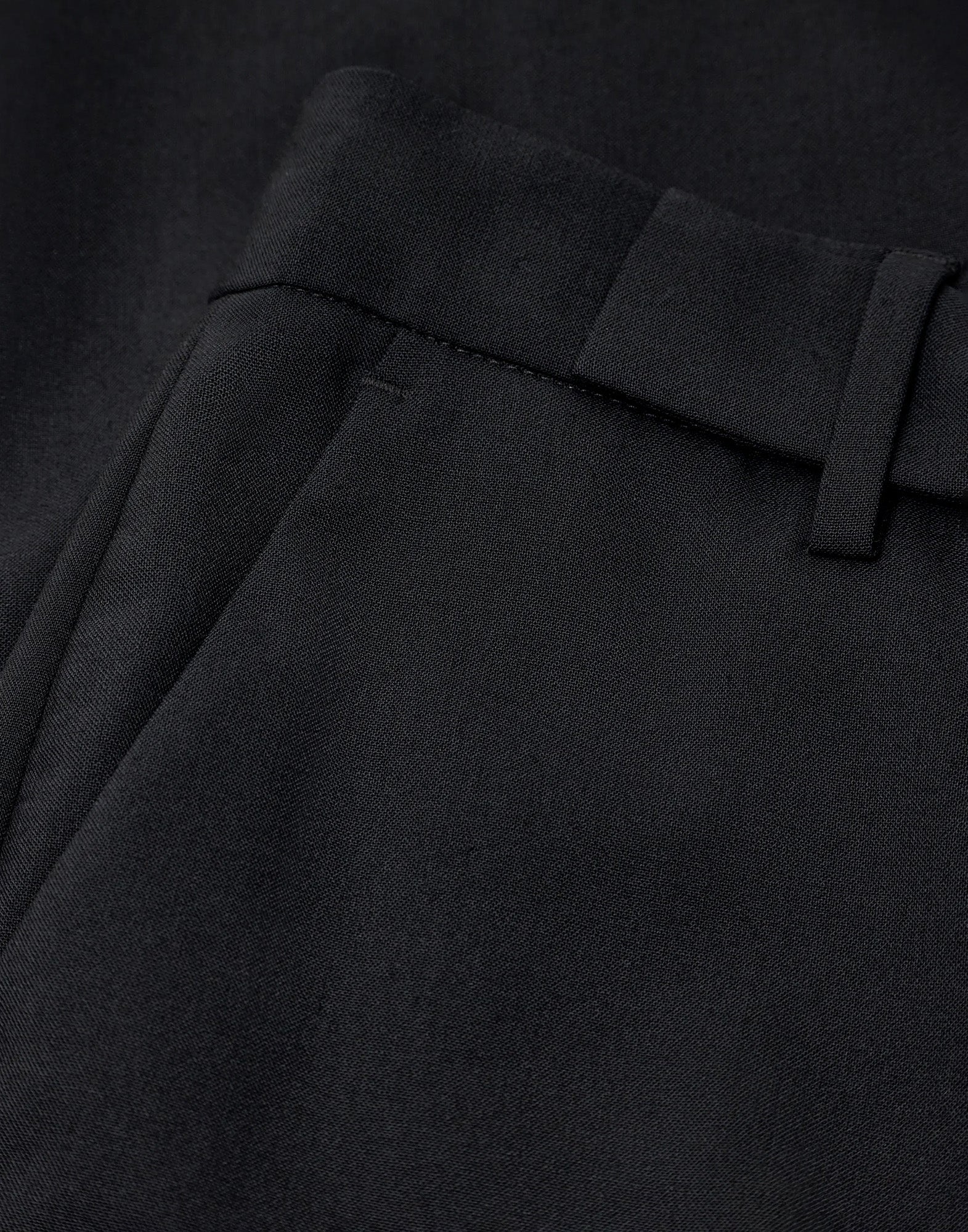CLOSED Fiana Pantaloni Flared in Misto Lana Neri