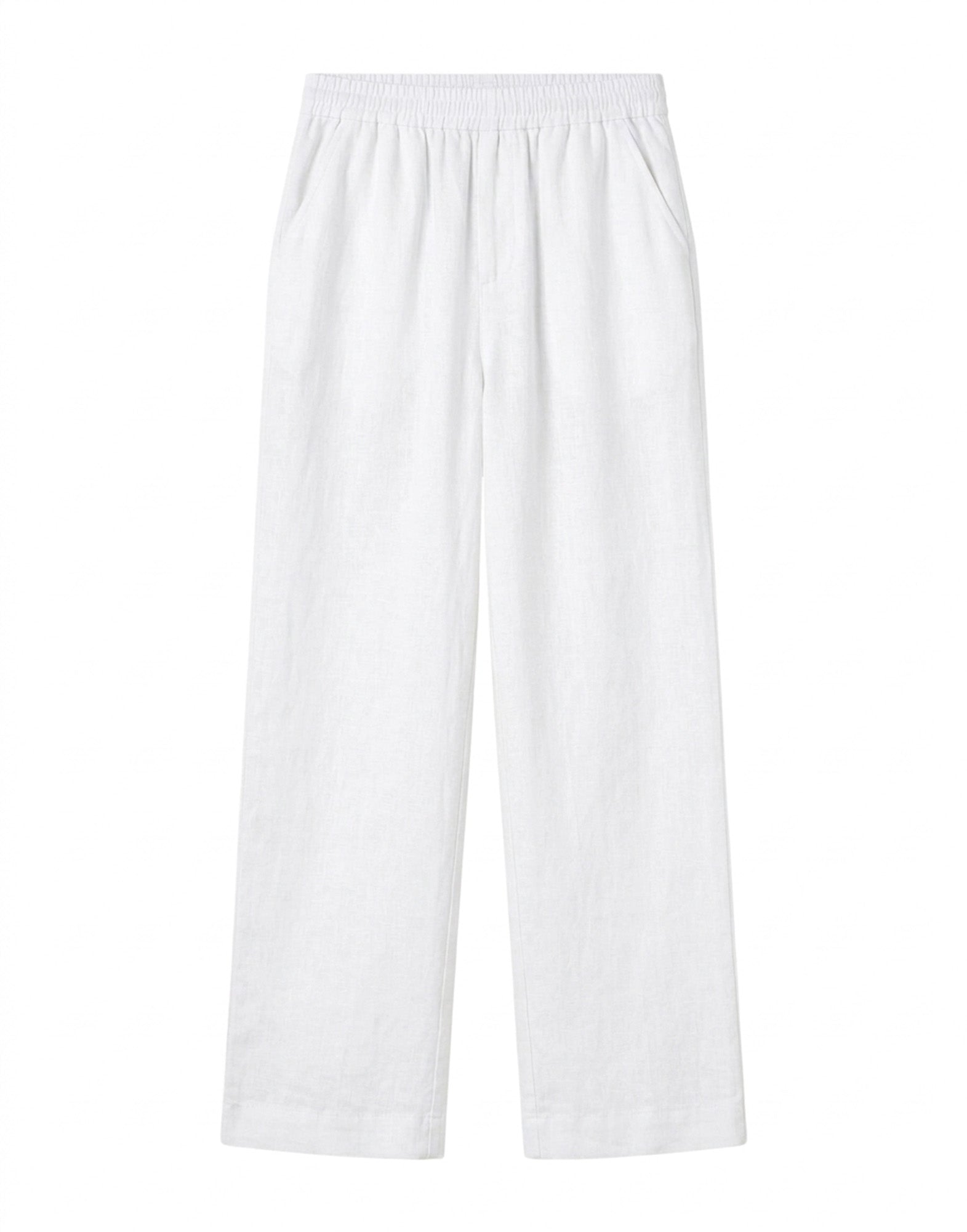 CLOSED Pantaloni Wide Winona in Lino White