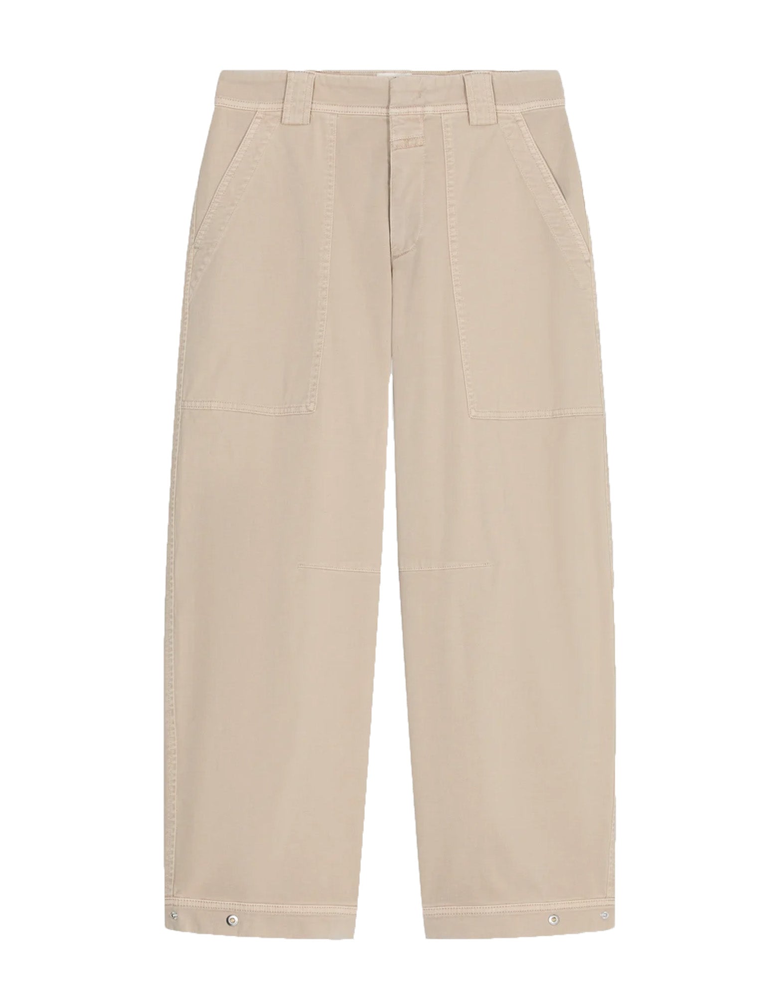 CLOSED Jeans Rhannon in Twill di Cotone Bio Beige