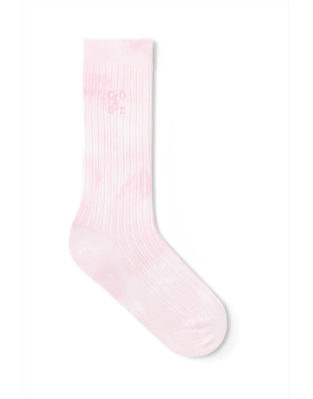 CLOSED Calze a Coste Effetto Batik in Viscosa Peony Pink