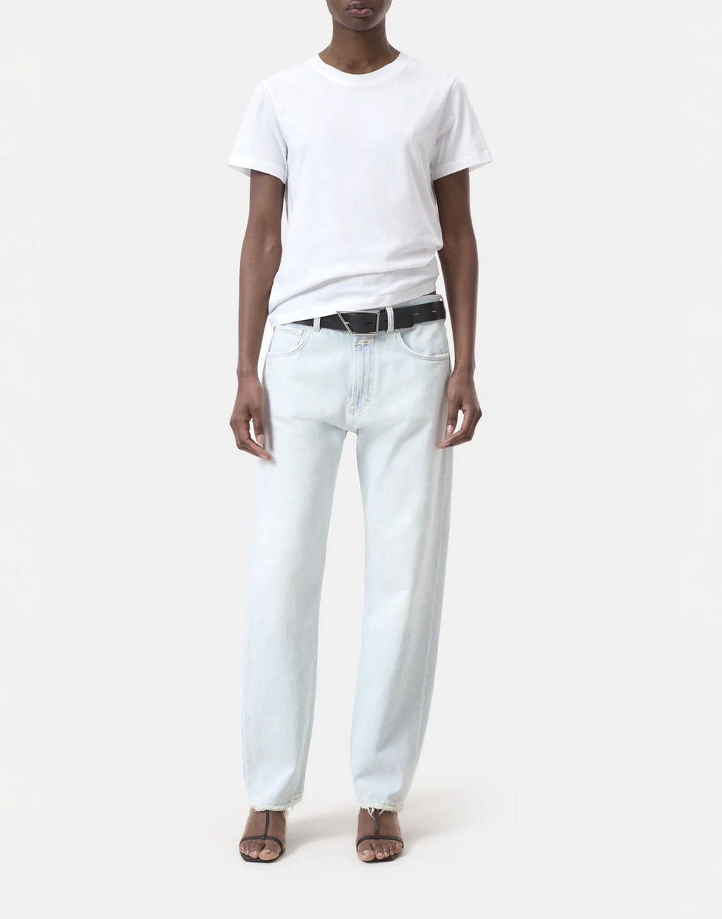 CLOSED T-Shirt in Cotone Biologico White