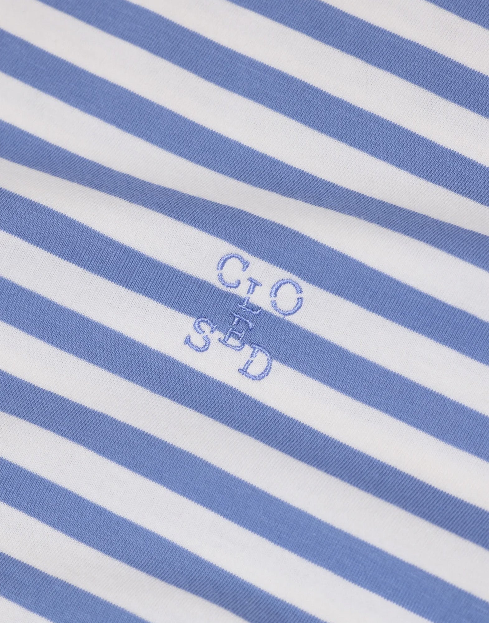 CLOSED T-Shirt Basic a Righe in Cotone Biologico