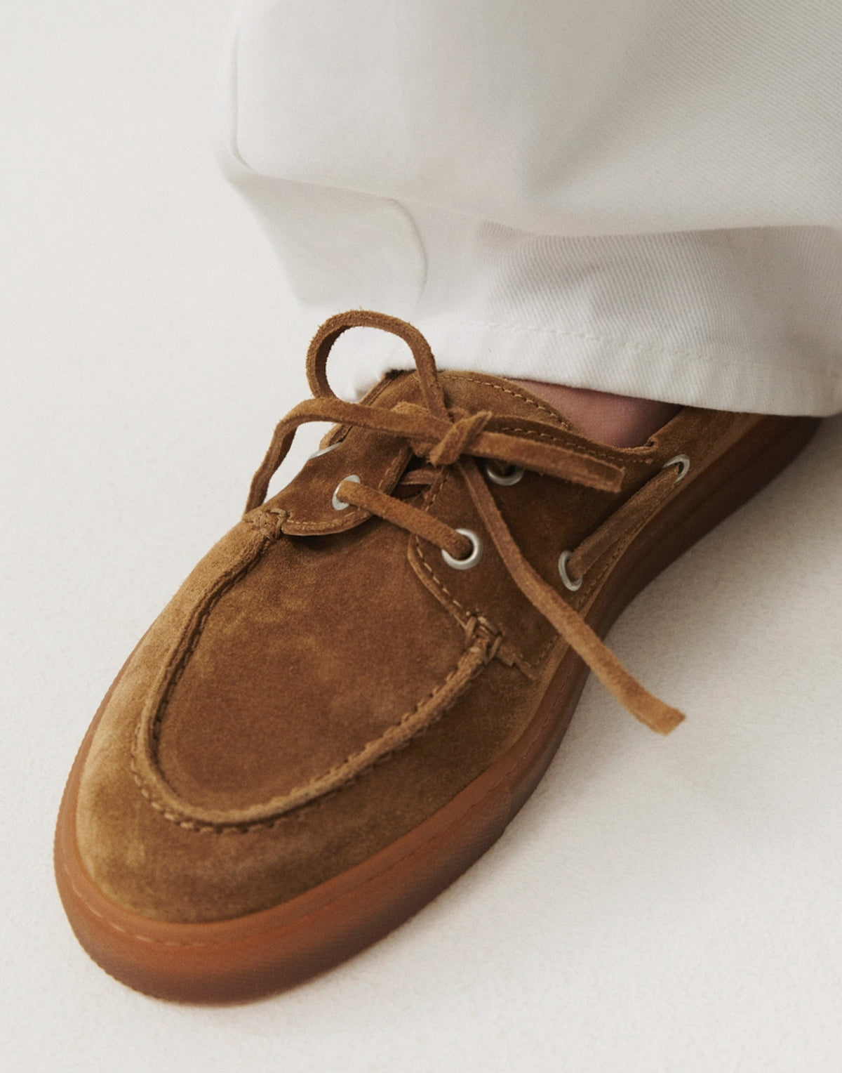 COPENHAGEN Mocassini in Suede New Brown