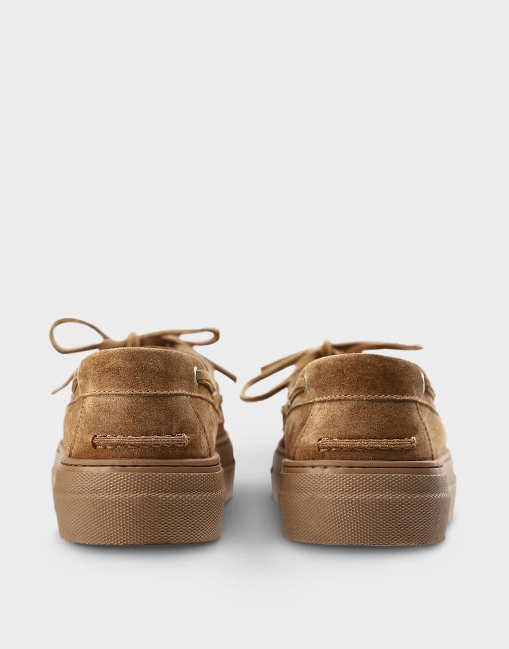 COPENHAGEN Mocassini da Barca in Suede New Brown