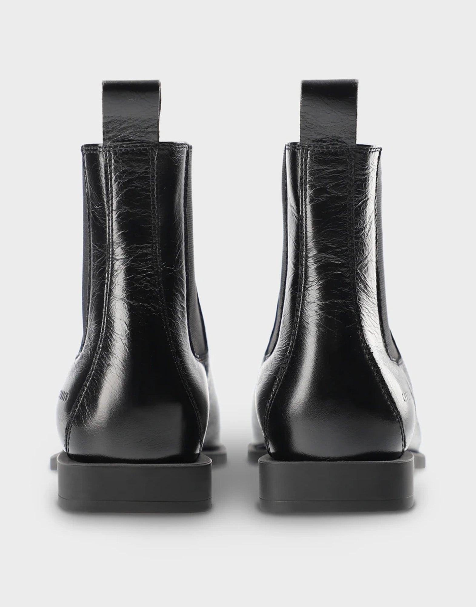 COPENHAGEN Chelsea Boots in Pelle Nera Shiny