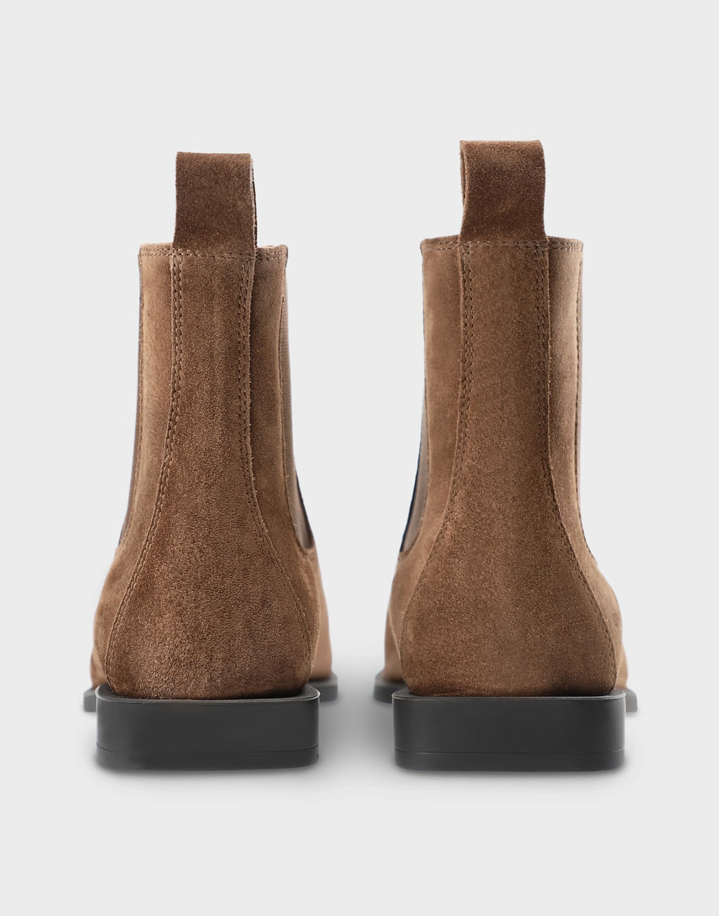 COPENHAGEN Chelsea Boots in Suede Mokka