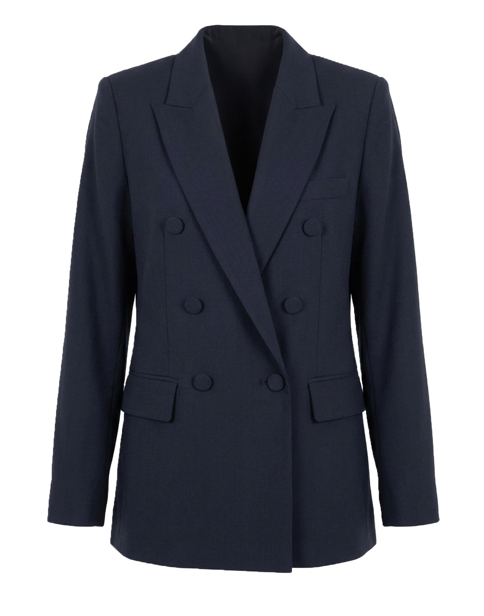 DEPARTMENT FIVE Giacca Doppiopetto Ari in Fresco Viscosa Navy