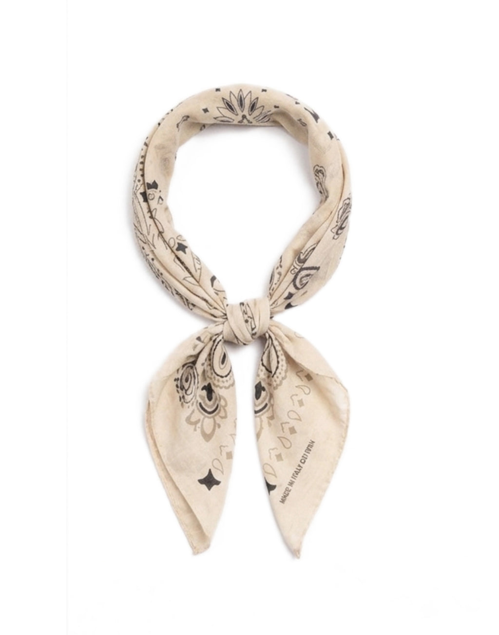 DEPARTMENT FIVE Bandana in Mussola di Seta Stampata Papiro