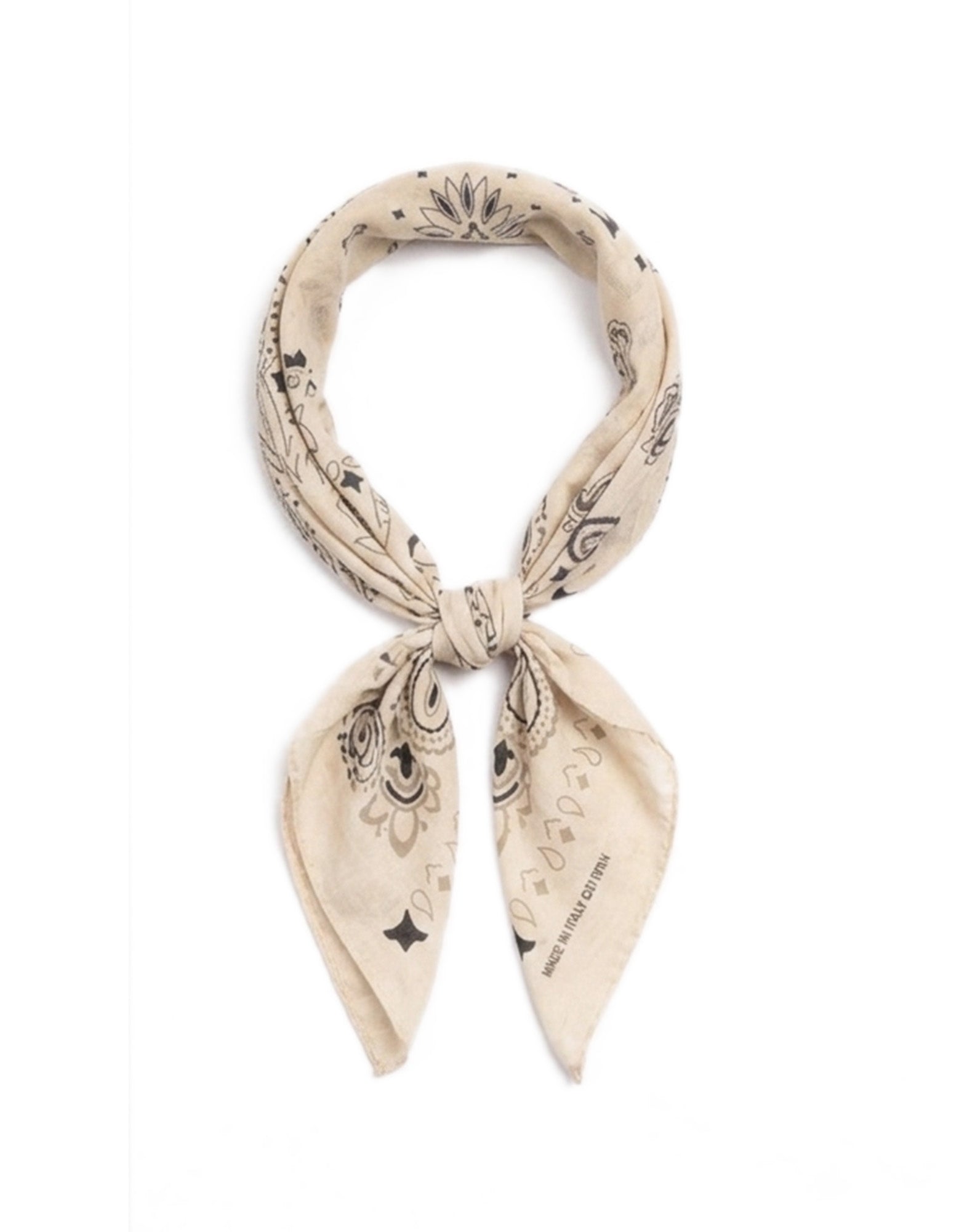 DEPARTMENT FIVE Bandana in Mussola di Seta Stampata Papiro