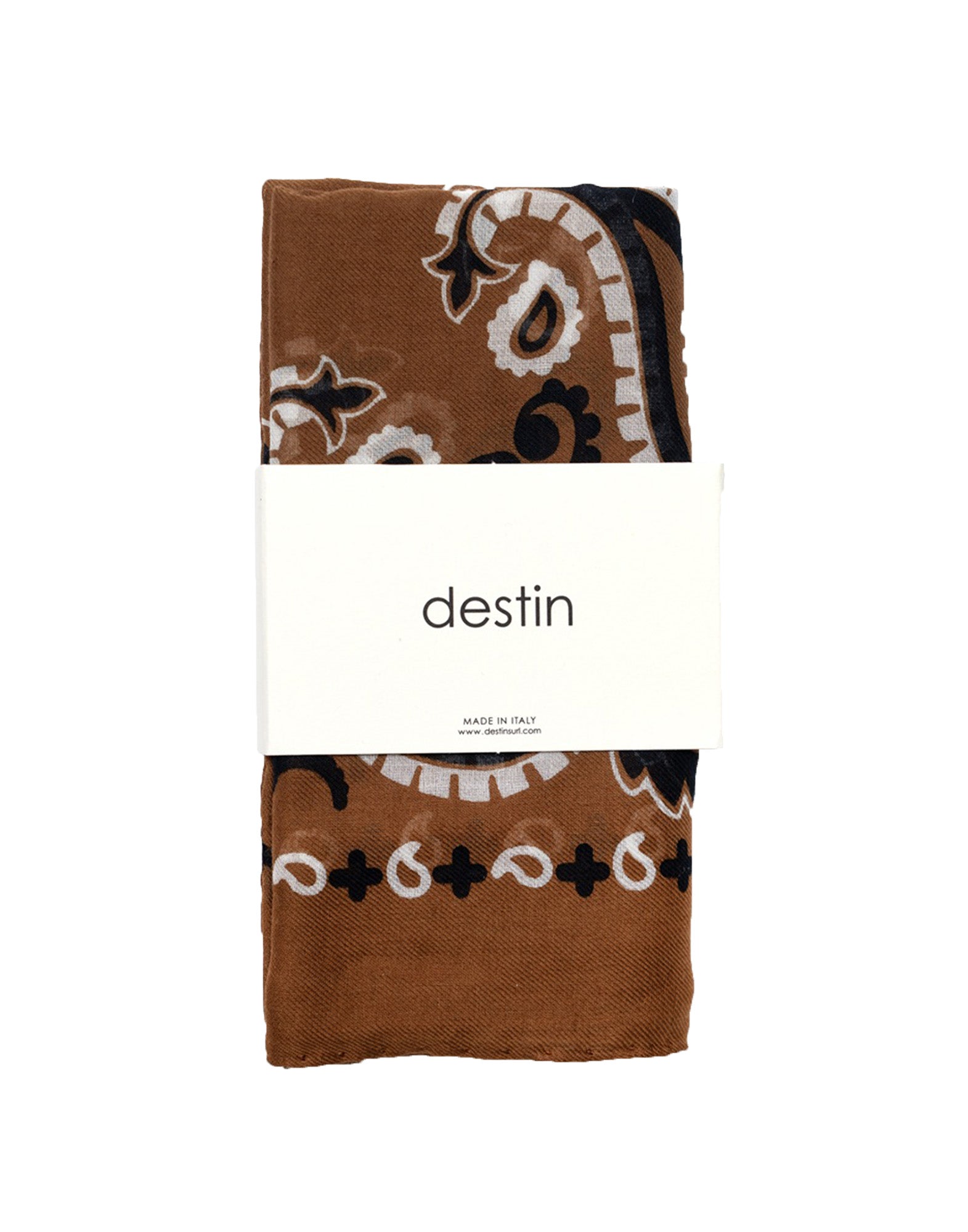 DESTIN Bandana Piccola in Cotone Copper