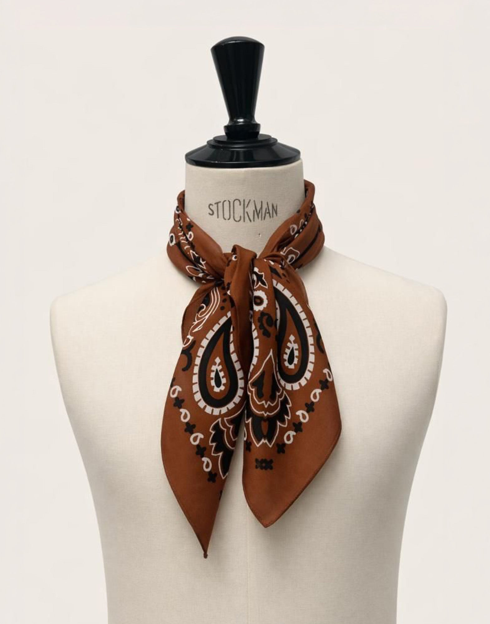 DESTIN Bandana Piccola in Cotone Copper