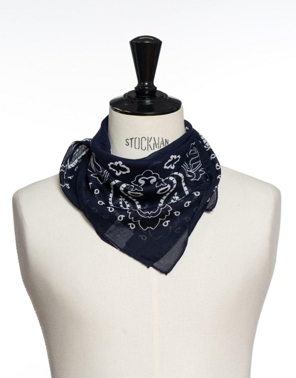 DESTIN Bandana Piccola in Cotone Navy