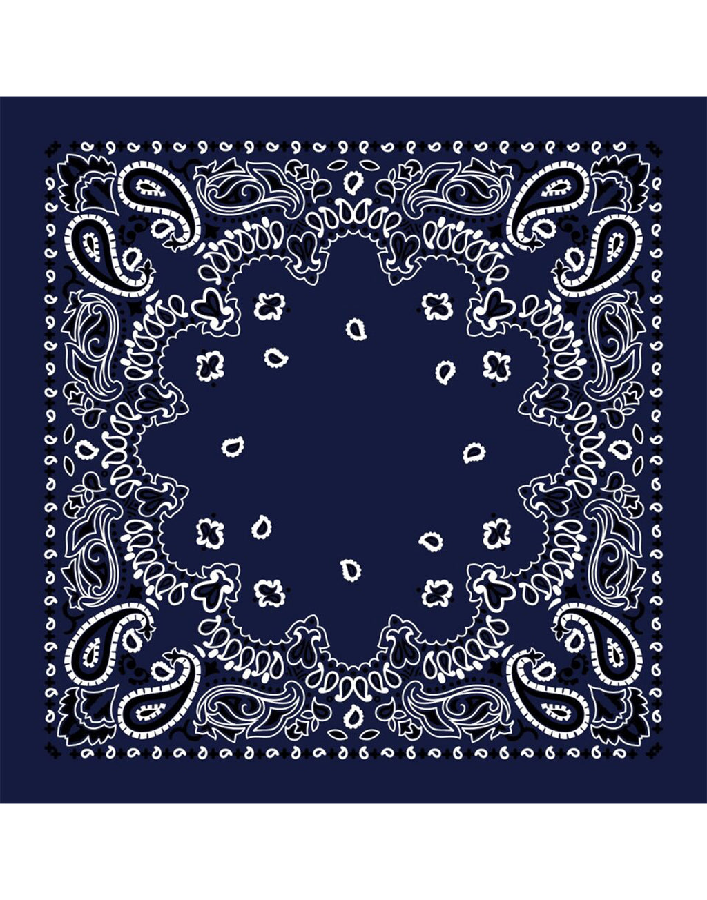 DESTIN Bandana Piccola in Cotone Navy