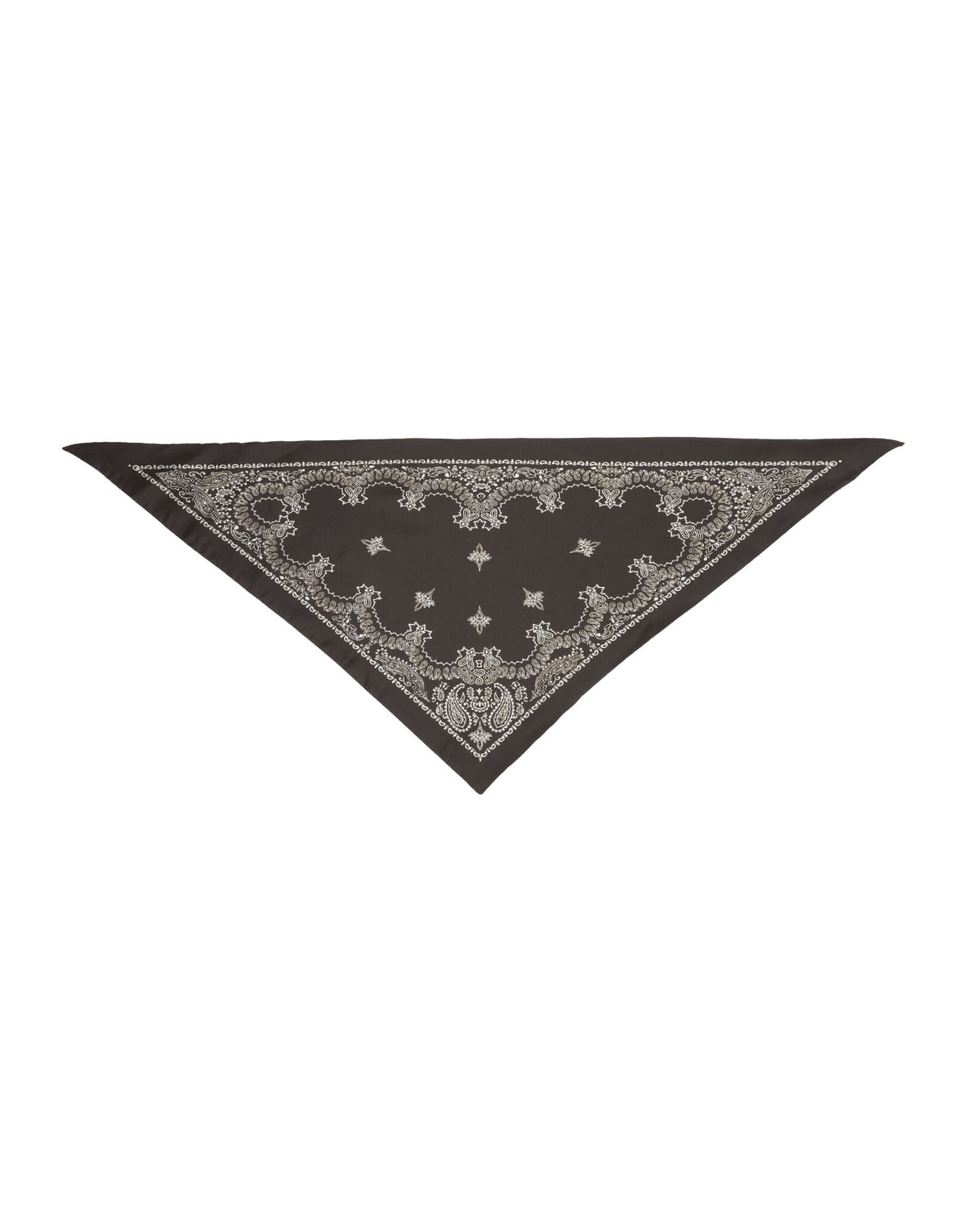 DESTIN Bandana Sens Triangolo in Seta Choco