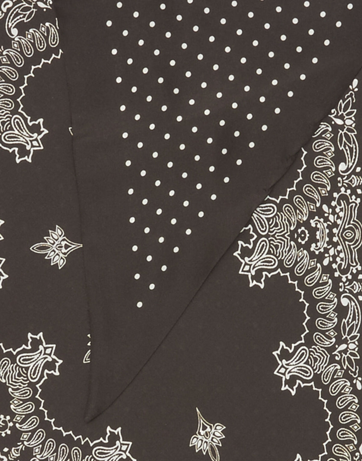 DESTIN Bandana Sens Triangolo in Seta Choco
