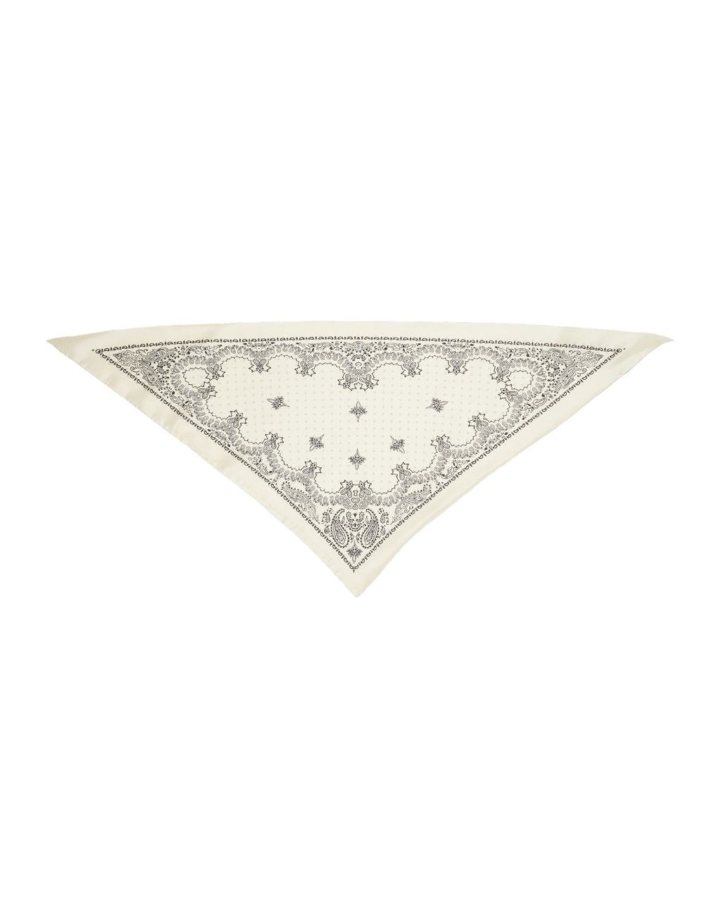 DESTIN Bandana Sens Triangolo in Seta Cream
