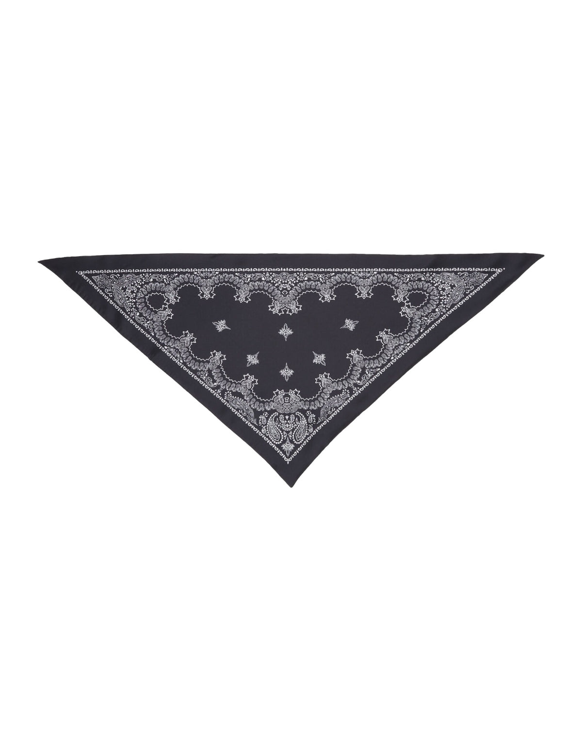 DESTIN Bandana Sens Triangolo in Seta Navy