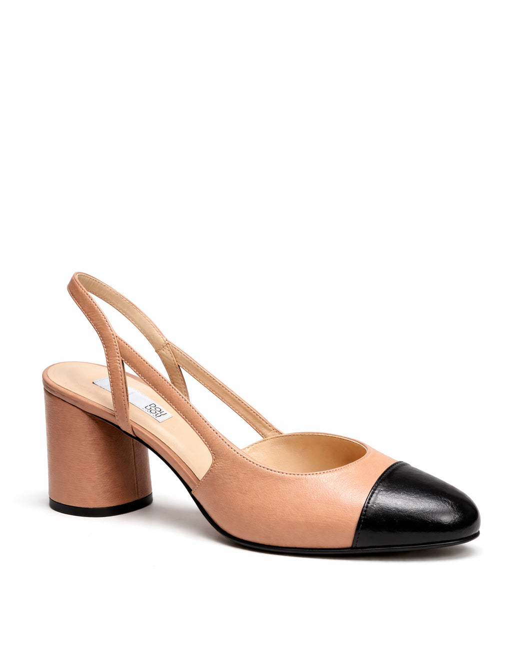 DOUUOD Chanel in Nappa Bicolor Nero/Noce