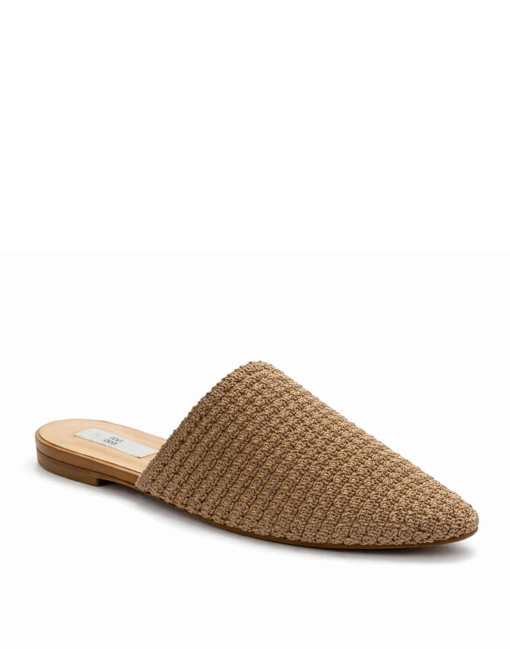 DOUUOD Sabot Crochet Fondo Cuoio