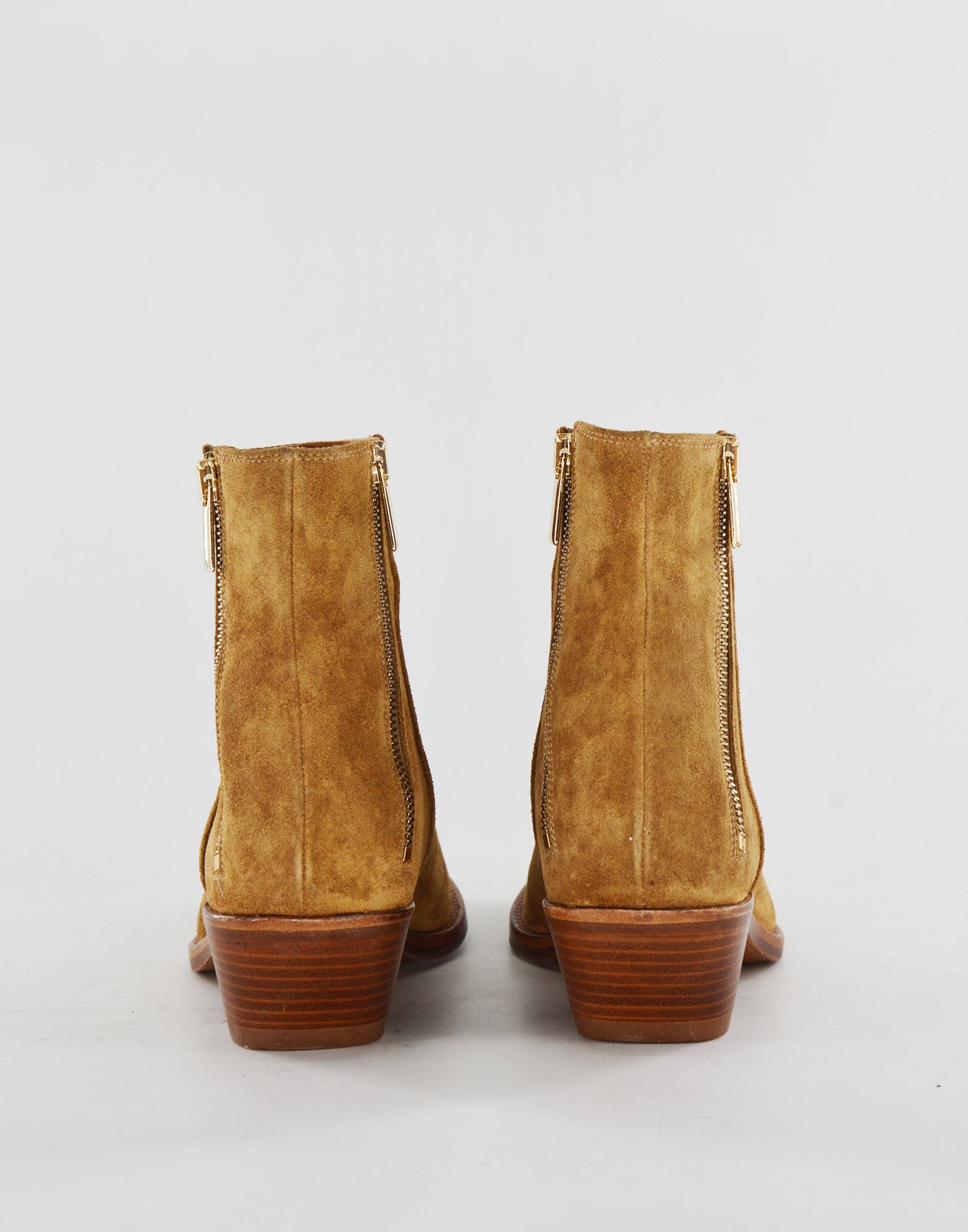 DOUUOD Stivaletti Texani Doppia Zip in Crosta Recife