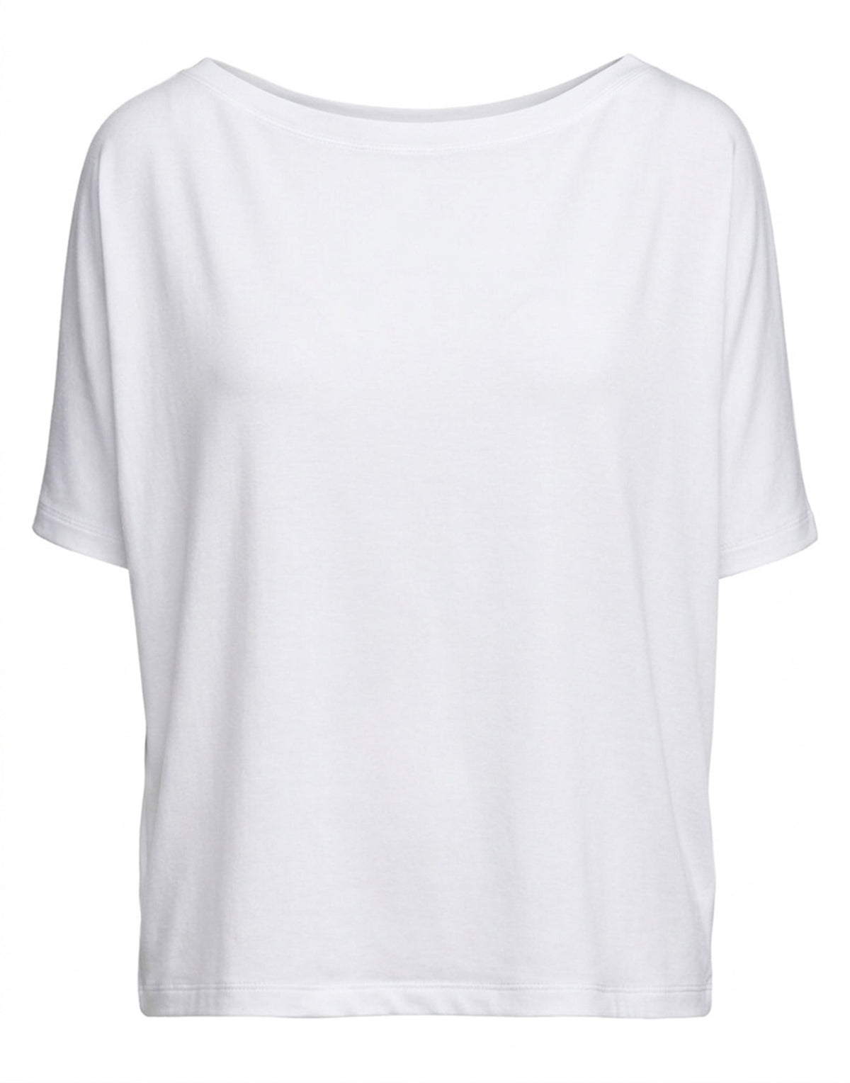 DOUUOD T-shirt Kimono in Bamboo Off White