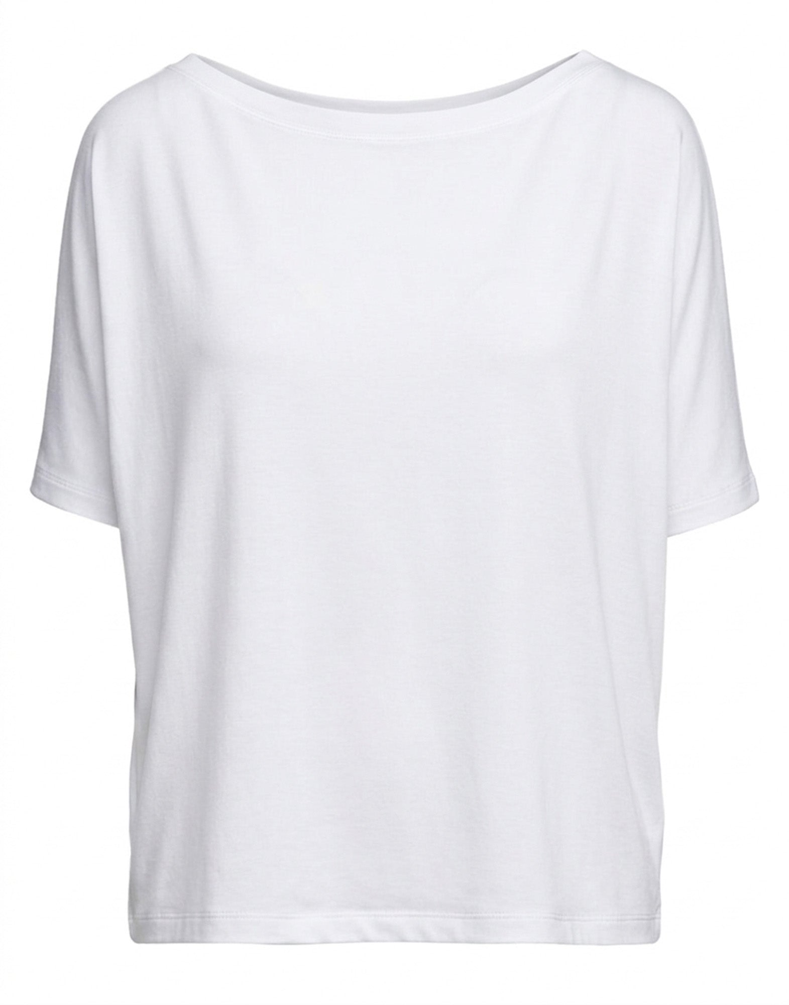 DOUUOD T-shirt Kimono in Bamboo Off White
